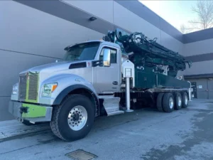 43m 5-section boom concrete pump