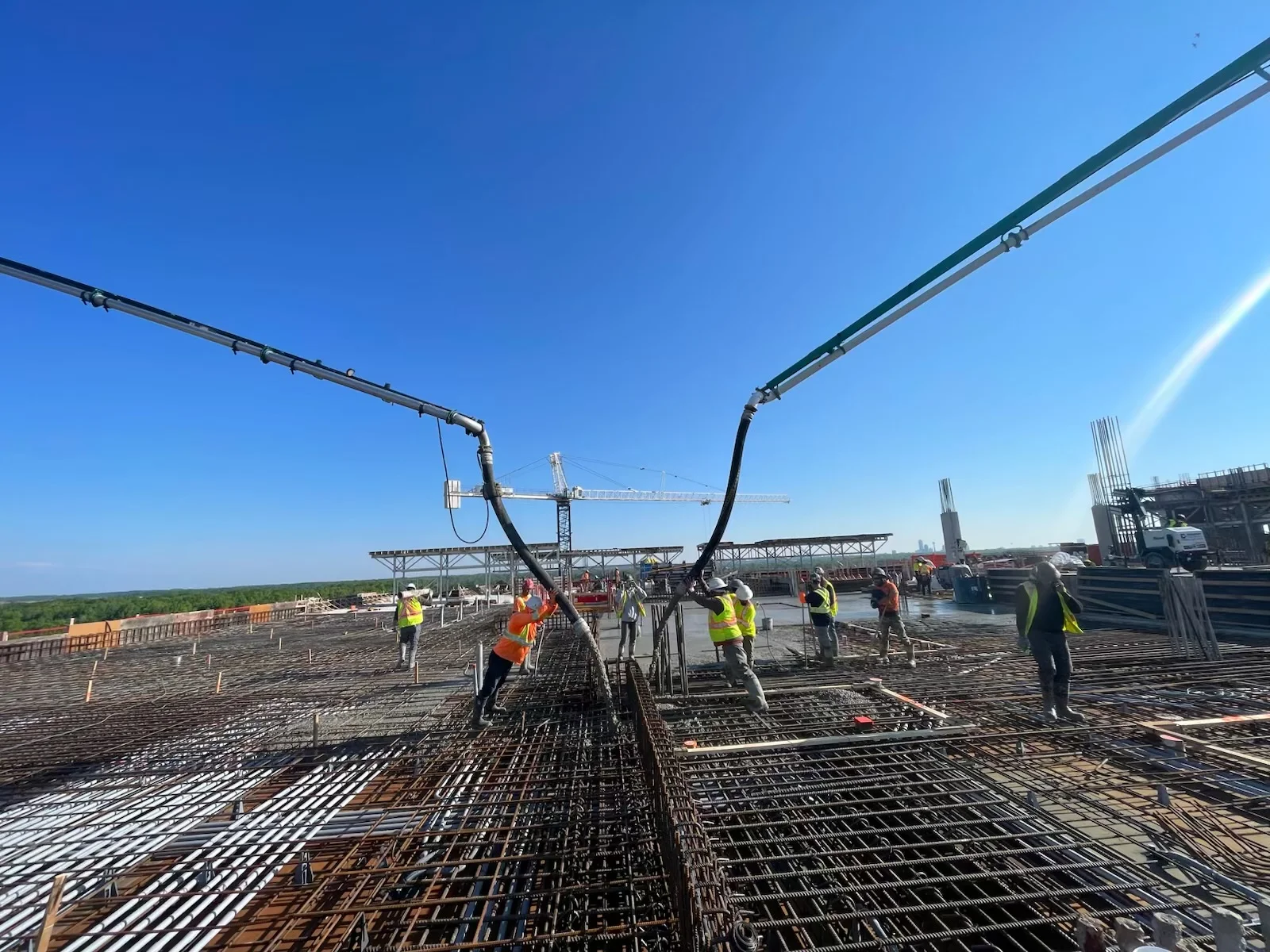 Blog & Market Trends 1 2 boom pumps for 1 floor of the Niagara Hospital Project